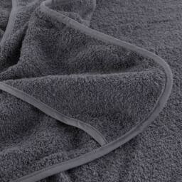 Berkfield Home Beach Towels 2 pcs Anthracite 75x200 cm Fabric 400 GSM in Dark Grey - thumbnail 7