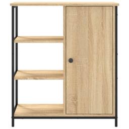 Berkfield Home Sideboard Sonoma Oak 70x30x80 cm Engineered Wood in Brown - Size: 70 x 30 x 80 cm - thumbnail 6