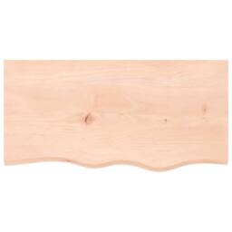Berkfield Home Basin Shelf Wall Mounted Steel & Solid Wood Oak in Brown - thumbnail 8