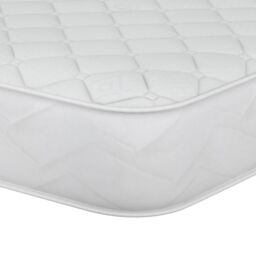 Catherine Lansfield Cloud Embrace Spring Foam Hybrid Mattress in White - Size: Small Double - thumbnail 6