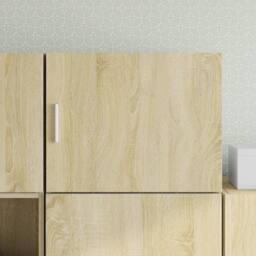 Berkfield Home Wall Cabinet Sonoma Oak 50x42.5x40 cm Engineered Wood in Light Tan