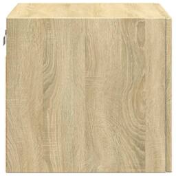 Berkfield Home Wall Cabinet Sonoma Oak 50x42.5x40 cm Engineered Wood in Light Tan - thumbnail 5