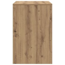 Berkfield Home Writing Desk Artisan oak Engineered wood 70 x 50 x 76 cm Simple in Brown - thumbnail 5
