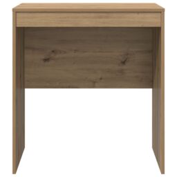 Berkfield Home Writing Desk Artisan oak Engineered wood 70 x 50 x 76 cm Simple in Brown - thumbnail 4