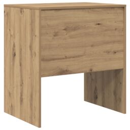 Berkfield Home Writing Desk Artisan oak Engineered wood 70 x 50 x 76 cm Simple in Brown - thumbnail 6