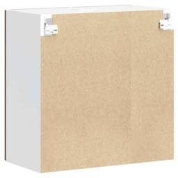 Berkfield Home Kitchen Wall Cabinet with Glass Door Kalmar Smoked Oak Engineered Wood in Brown - thumbnail 9