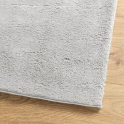 Berkfield Home Rug HUARTE Short Pile Soft & Washable Grey 80x200 cm - Size: Medium - thumbnail 4