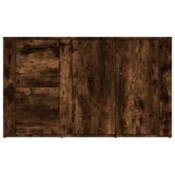 Berkfield Home Sideboard Smoked Oak 100x33x59.5 cm Engineered Wood in Brown - thumbnail 6