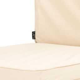 icon Outdoor High Back Seat Cushion Stone in Beige - thumbnail 6
