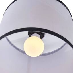 Kelvenix 59in Floor Lamp with Shelf Side Table in Brown - thumbnail 4