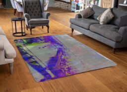 Benjamin Tate Design London Eye View Rug in Natural - Size: Large - thumbnail 2