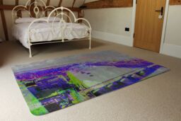 Benjamin Tate Design London Eye View Rug in Natural - Size: Large - thumbnail 3