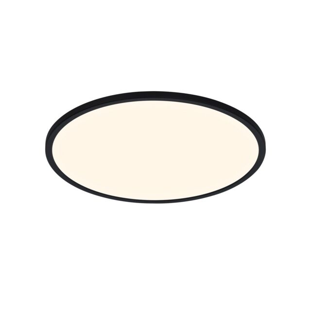 Nordlux Oja Ceiling Light Black Plastic Bathroom LED IP54 3000/4000k Mains - image 1