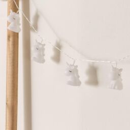 ValueLights Set of 10 Kids Battery Powered Fairy String Lights with Unicorns - thumbnail 5