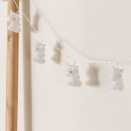 ValueLights Set of 10 Kids Battery Powered Fairy String Lights with Unicorns - thumbnail 6