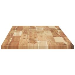 Berkfield Home Floating Shelf 120x40x2 cm Oil Finished Solid Wood Acacia in Brown - Size: 120 x 40 x 2 cm - thumbnail 5