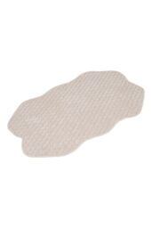 Living and Home Non-Slip Faux Plush Sofa Protector in Beige - Size: Small - thumbnail 4