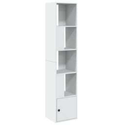 Berkfield Home Bookcase White 40x36x189 cm Engineered Wood - Size: 40 x 36 x 189 cm - thumbnail 2