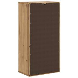 Berkfield Home Side Cabinet ODDA 40x24x79 cm Solid Wood Pine in Brown - Size: 40 x 24 x 79 cm - thumbnail 8