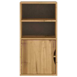 Berkfield Home Side Cabinet ODDA 40x24x79 cm Solid Wood Pine in Brown - Size: 40 x 24 x 79 cm - thumbnail 6