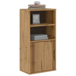 Berkfield Home Side Cabinet ODDA 40x24x79 cm Solid Wood Pine in Brown - Size: 40 x 24 x 79 cm - thumbnail 2