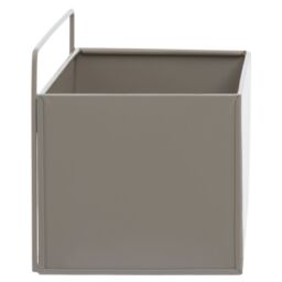 Orsina Small Plant Box, Robust Iron Constructed Garden Planter Box, Versatile Garden Box For Planting in Grey - thumbnail 3
