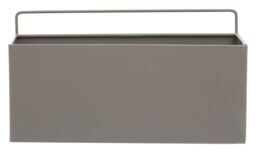 Orsina Small Plant Box, Robust Iron Constructed Garden Planter Box, Versatile Garden Box For Planting in Grey - thumbnail 6