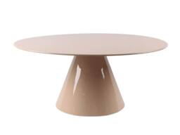 Vente-unique Metal Coffee Table - Shiny Beige - DINEGA - thumbnail 4