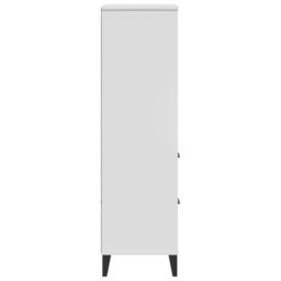 Berkfield Home Decorative Bookcase VIKEN White 60x35x123 cm Engineered Wood - Size: 60 x 35 x 123 cm - thumbnail 7
