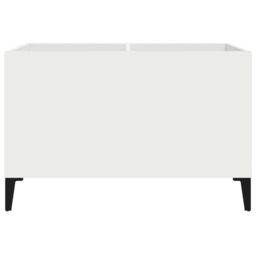 Berkfield Home Record Cabinet White 74.5x38x48 cm Engineered Wood - thumbnail 5