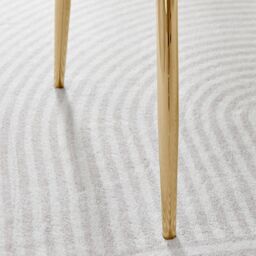 FurnitureboxUK Set of 2 Pesaro Luxury Soft Touch Diamond Pattern Velvet Dining Chairs With Gold Chrome Metal Legs in Green - thumbnail 8