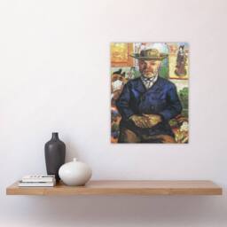 "Artery8 Portrait of Pere Tanguy Van Gogh Vintage Wall Art Print Poster - Size: W12"" x H16""" - thumbnail 4