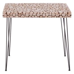 Orsina Distinctive Design Console Table, Versatile & Functional Hallway Table, Easy To Maintain Living Room Table in Black - thumbnail 1