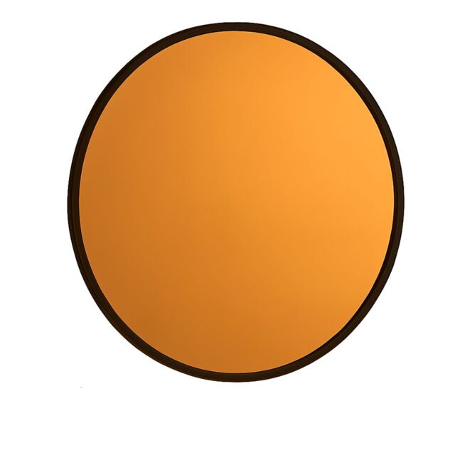 Melody Maison Round Smoked Copper Wall Mirror 80cm X 80cm - Size: 80 cm X 80 cm - image 1