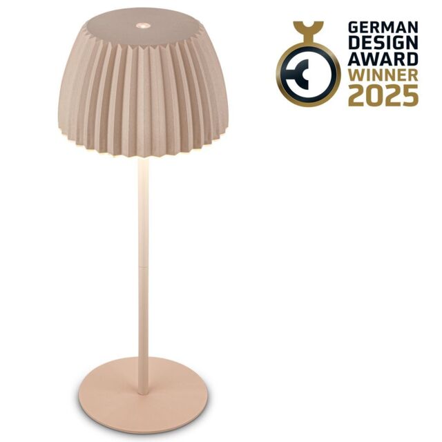 BRILONER Rechargeable LED Table Lamp Beige - image 1
