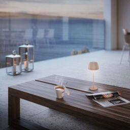 BRILONER Rechargeable LED Table Lamp Beige - thumbnail 8