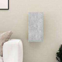 Berkfield Home TV Cabinet Concrete Grey 30.5x30x60 cm Engineered Wood - thumbnail 2