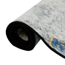 Berkfield Home Rug Washable Multicolour 190x300 cm Anti Slip - Size: 100 cm diameter - thumbnail 5