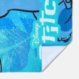 OHS Kids Stitch Beach Bath Towel Absorbent Quick Dry Microfibre in Blue - thumbnail 3