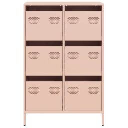 Berkfield Home Highboard Pink 68x39x101.5 cm Steel - thumbnail 5