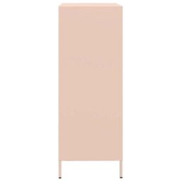 Berkfield Home Highboard Pink 68x39x101.5 cm Steel - thumbnail 6