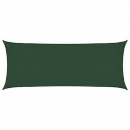 Berkfield Home Sunshade Sail 160 g/m ² Dark Green 2x4.5 m HDPE - thumbnail 3