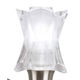 Netlighting Alaska Wall Lamp Switched 2 Light L1SGU10 Satin Nickel in Grey - thumbnail 5