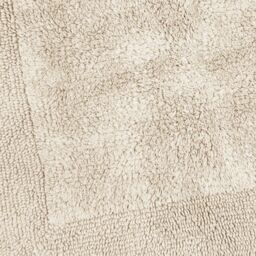 Allure Bath Fashions Elegance Reversible Heavyweight Pedestal Mat in Beige - thumbnail 3