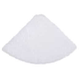 Berkfield Home Comfortable Christmas Tree Skirt White 150 cm Faux - thumbnail 4