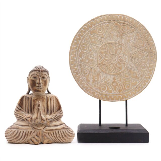 KDMD Buddha Feng Shui Set - Classic Mandala - Natural - image 1