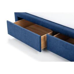 Cheshire Pear 4 Drawer Bed Blue - Superking (180cm) (150cm) - Size: Super King - thumbnail 8
