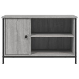 Berkfield Home TV Cabinet Grey Sonoma 80x40x50 cm Engineered Wood - Size: 80 x 40 x 50 cm - thumbnail 6