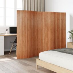 Berkfield Home Room Divider¬†Brown 165x250 cm¬†Bamboo in Brown - Size: 165x250 cm