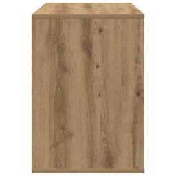 Berkfield Home Classic Corner Chest of Drawers Artisian Oak 60x41x58 cm Engineer in Brown - Size: 60 x 41 x 58 cm - thumbnail 6